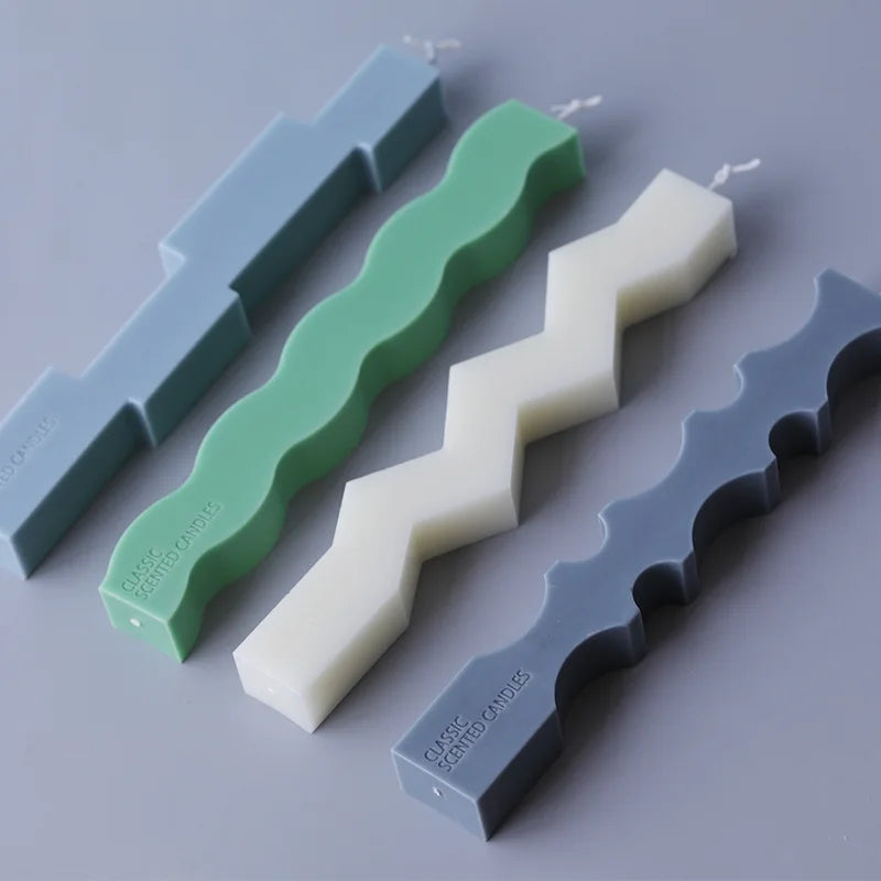 Shaped Candle Silicone Mould European Simple Candle Home Decor Candle Chocolate Baking Mould