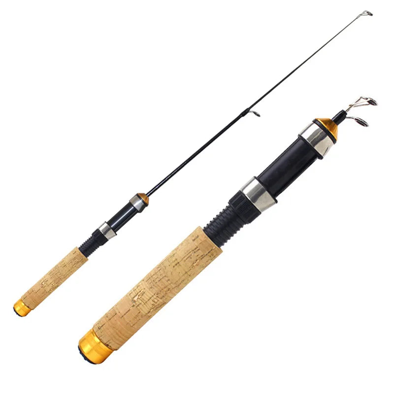 SNEDA Wholesale Ice Fishing Rod 60cm H Telescopic Winter Shrimp Fishing Rod Fishing Gear