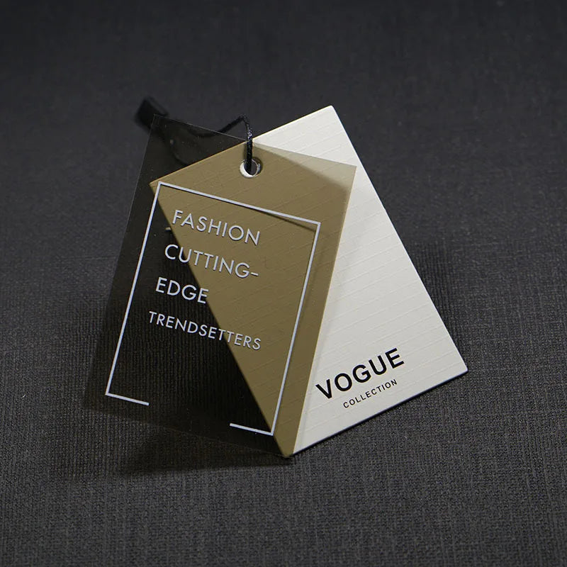 Custom Garment Tags with Strings Writable Price Name Labels for Gift Jewelry Bags Small Paper Hanging Cloth Tag
