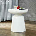 WISEMAX FURNITURE Nordic Light Luxury Style Modern Metal Minimalist Tea Table Round Side Table Home Living Room Coffee Shop