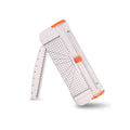 ZEQUAN Mini Manual Paper Trimmer & Cutter Model 853 A4 Plastic 15 Sheets Capacity Made in Zhejiang for School Office Home Use