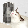 Top Quality Wall Corner Beauty Brush Soft Grooming Brush Massage Combs for Cat With Catnip Cat Self Beauty Brush