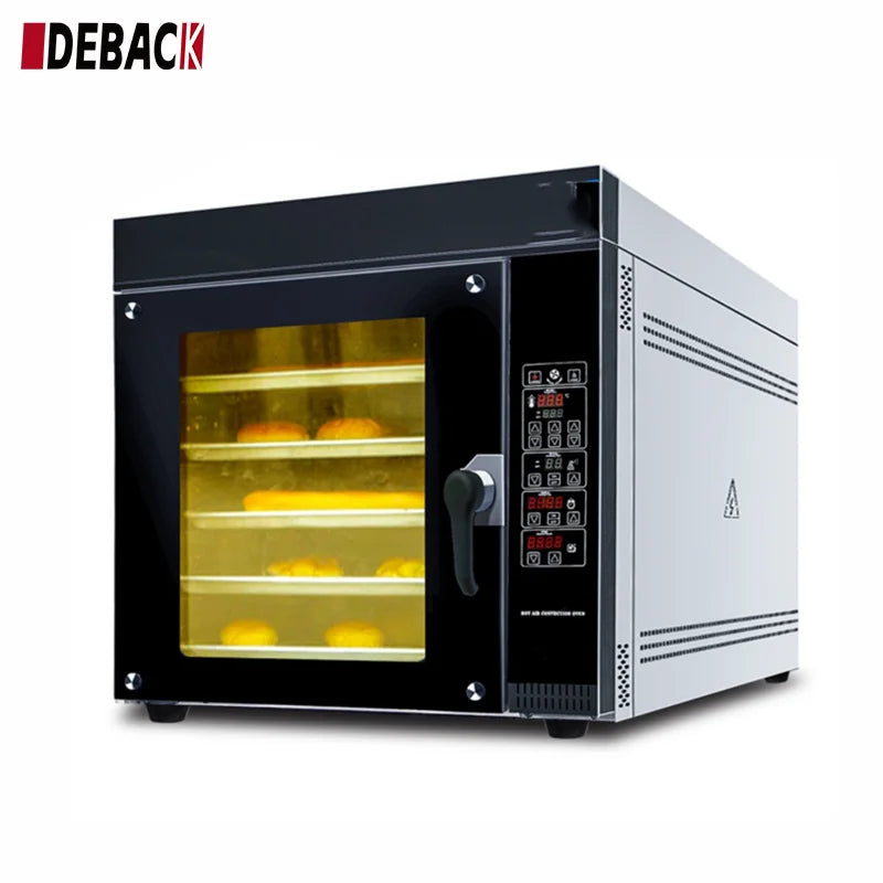Commercial 5-Tray Gas & Electric Convection Oven Small & Cheap Wholesale Price for Bakery Baking Equipment MegaBDM