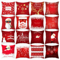 Microstar Christmas Decoration 45*45cm Merry Christmas Pillow Cover Pillow Cases Throw Pillow for Christmas Ornaments