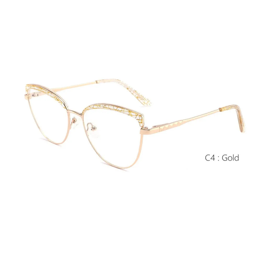 FEROCE 2022 New Arrival Acetate Combine Metal Elegant Frame Wholesale Optical Frame