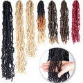 Wholesale Soft Faux Loc Extensions Crotchet Platinum 24 Inch 613 18 in 350 Pink Custom Soft Locs 36 Inch Hair Crochet