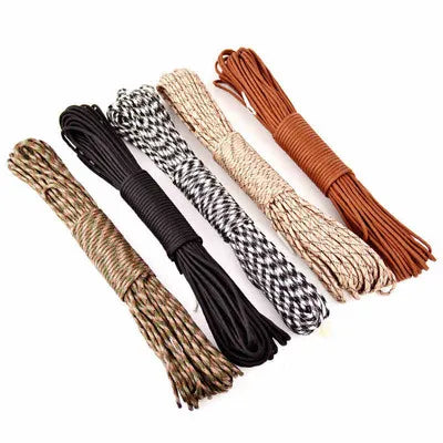 31M Paracord 350 Paracord Parachute Cord Lanyard Rope Mil Spec Type III 7 Strand Climbing Camping Survival Paracord
