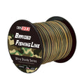 New Stock Braided Carp Fishing Thread 300m 8 Strands 0.6#-6.0# Power Drag Tension Moss Camouflage for River Fishing