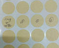 Scratch Resistant Waterproof UV Resistant Heat-Resistant Oil Proof Strong Adhesive Paper Material Label Stickers Sheet for