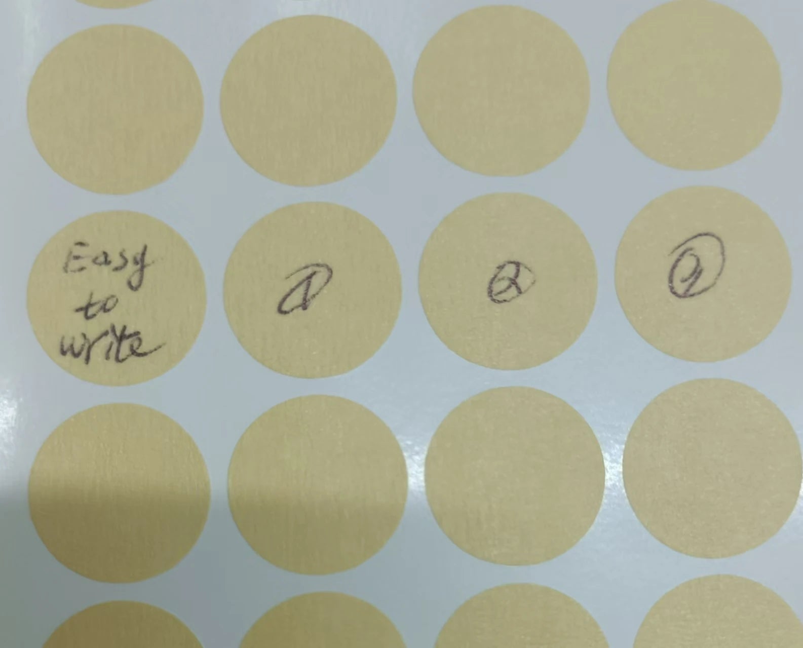 Scratch Resistant Waterproof UV Resistant Heat-Resistant Oil Proof Strong Adhesive Paper Material Label Stickers Sheet for