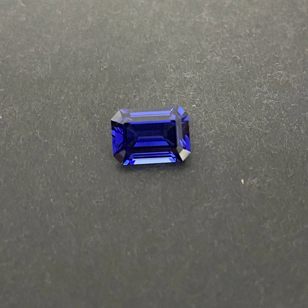HQ Gems GRC Certificate Created Emerald  8x6mm Loose Gemstone Lab Grown Royal Sapphire &Ruby