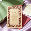 Personalized OEM ODM Laser Cut Wooden Engraved Wedding Invitation Cards Art Design Wedding Favors Souvenirs Gifts for Guests