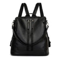 Fashion Teen Girls Pu Leather Backpack Back for Middle School