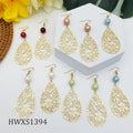 Hawaii Jewelry Wholesale Gold Pearl Beaded Summer Fashion Earrings Ocan Starfish Earrings