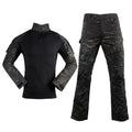 Black CP Camouflage Combat Tactical Suits and Uniforms
