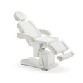 2025 New Arrival Wholesale Salon Furniture Electric Massage Table Facial Cosmetic White Spa Bed With Led Lighting