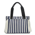 Handmade Women's Canvas Drawstring Tote Crossbody Bag with Letter Pattern Flat Messenger Design for Shopping