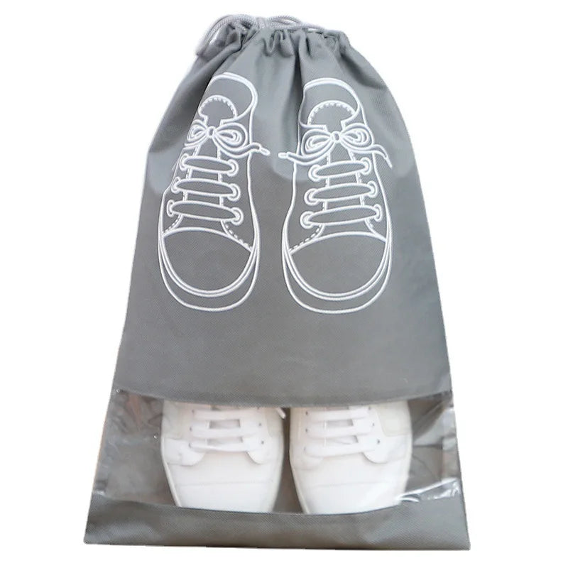 Travel Household Drawstring Shoe Storage Bags for Men/Women Large-Sized Shoes Modern Style 10-20L Capacity Multifunction Design