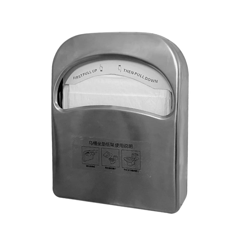 1/4 Fold Toilet Seat Holder Toilet Seat Covers Dispenser