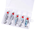 Hot Pack of 5 Bass Fishing Lure Kit Minnow Crank Fishing Lure Set Isca Artificial Swimbait