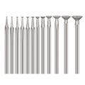 Low-Angle C2 Pins for Wood Jade Carving Micro-Motor Consumables Tools Diamond Grinding Engraving Jewelry Tools Equipment