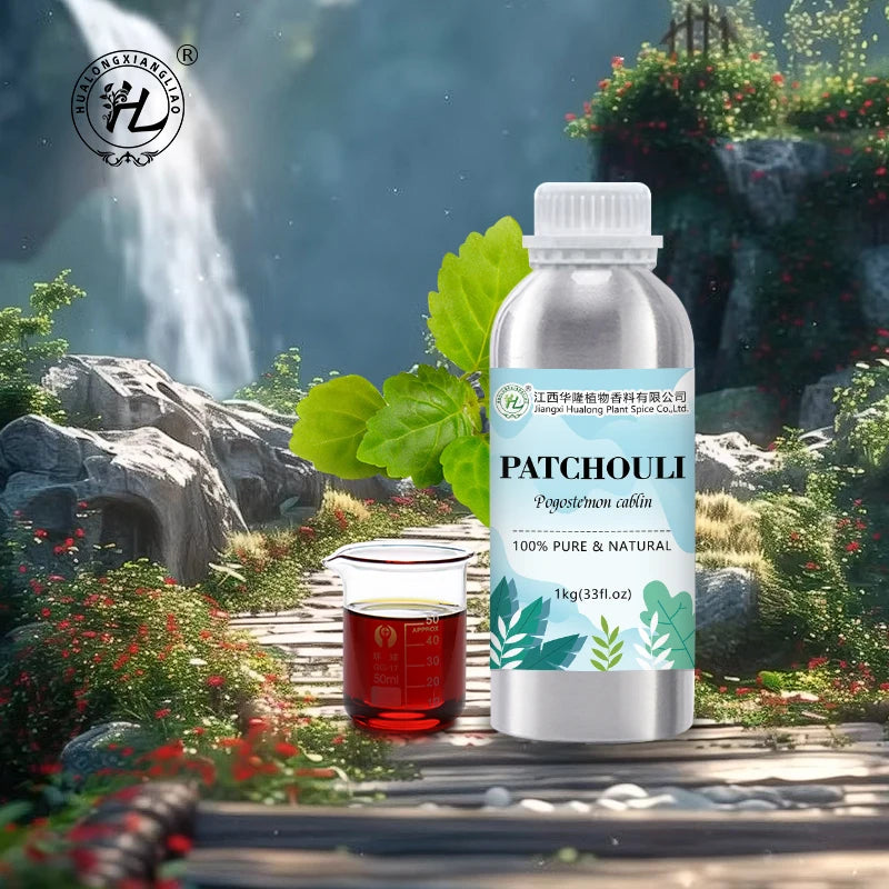 Sulawesi Patchouli Oil Dark Original Perfume Fragrance Wholesale1kg Cosmetic Grade Patchouli Essential Oil Pure for Perfume