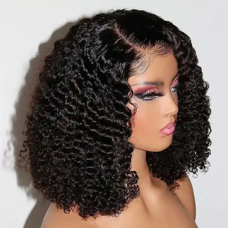 Cheap Brazilian Short Bob Lace Front Wig Hd Lace Frontal Wigs Human Hair Pixie Curly Glueless Full Hd Lace Wigs for Black Women