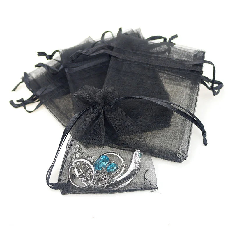 Aesthetic Minimalist Oxford Bag Custom Logo Small Drawstring Pouch for Boutique Merchandise Packaging