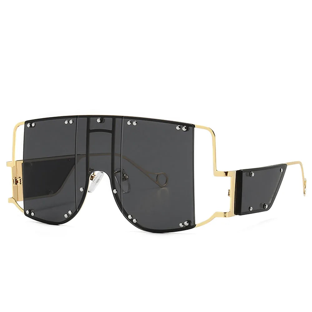 Fashion Style and Good Selling Fast Delivery New Punk Oversize Fashion Sunglasses