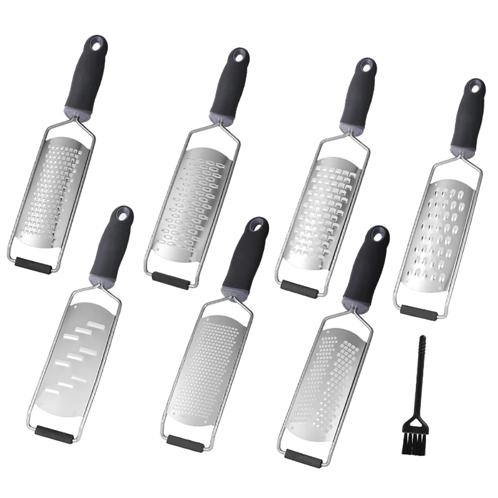Manjia Handheld Cheese Grater Lemon Cutter Professional Baking Tool for Parmesan Cheese Lemon Ginger Garlic Nutmeg Chocolate