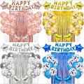 Birthday Balloon Set Rain Silk Curtain Happy Birthday Birthday Party Decoration Set