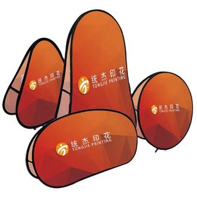Custom Shape Durable Exhibition Sports Event Golf Game Display Pop up a Frame Banner