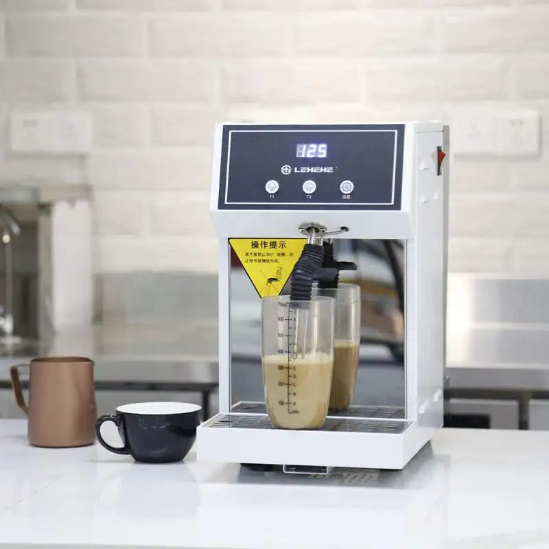 Commercial Eco-Friendly Electric Water Tank Milk Steamer & Frother Coffee & Tea Milk Foaming Machine Stocked Feature