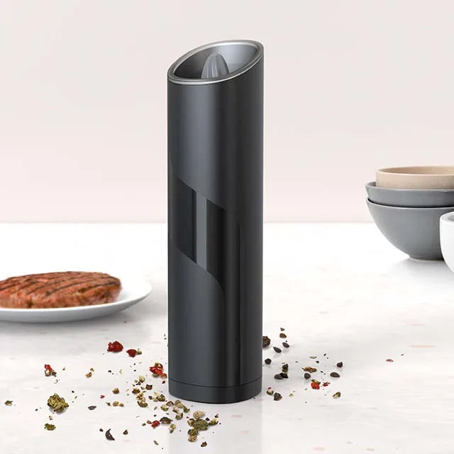 2022 New Kitchen Electric Salt and Pepper Grinder Set Gravity Electric Pepper Grinder With Blue Light
