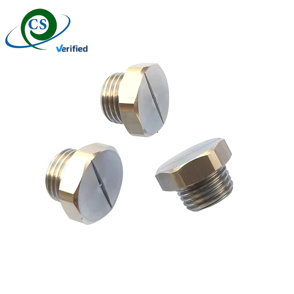 New CS High Pressure Flat Fan Nozzle Stainless Steel & Brass T-Type Cleaning Nozzle