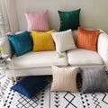 Amity Cheap Wholesale Ins Mi Grid Quality Home New Pure Color Decorative Accessories Geometry Sofa Cushion Pillow Cases
