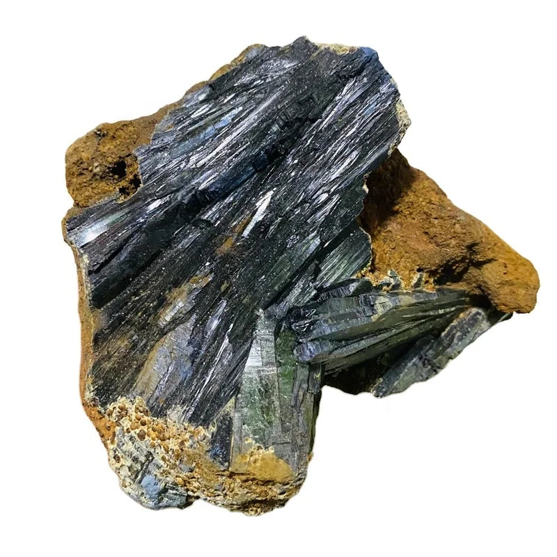 Hot Sale Natural Crystal Rough Stone Raw Vivianite Cluster Vivianite Mineral Specimen