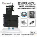 M2.184.1111/05 4/2 Way Solenoid Valve 4mm Port for Heidelberg Offset Press Pneumatic Control