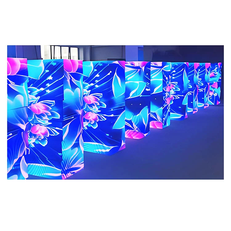 Hot Sale P1.53 Indoor Advertising Screens Exhibition Hall Wall Soft Led Module Led Display Ecran
