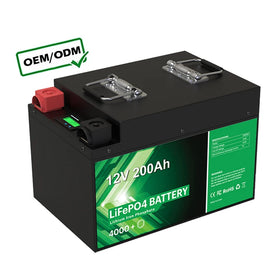 OEM 12V 24V 20Ah 100Ah 200Ah 280Ah Prismatic a Solar RV Golf Carts Battery LiFePO4 Pack Battery Lithium Ion Phosphate Battery