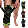 Sports Knee Support Brace Outdoor Knee Pads Sleeve With Adjustable Strap Knitted Knee Support