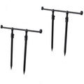 Topline Aluminum Alloy Rod Pod Carp Fishing Adjustable Legs Carp Fishing Rod Pod for Carp  Alarm