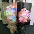 24K Gold Foil Rose Bouquet with Exquisite Gift Box Valentine's Day or Christmas Gift for Your Girlfriend or Lover