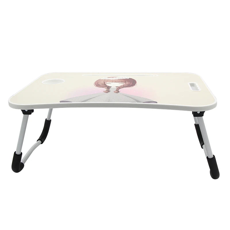 Home Working Bebone BT1014N MDF Foldable Adjustable Portable Multifunctional Laptop Table Metal Surface Bed Cup Holder Reading