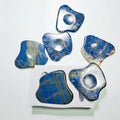 diy Heath Care Tool Natural Sodalite Heart Shaped Gua Sha New Guasha Blue Gua Sha Tool