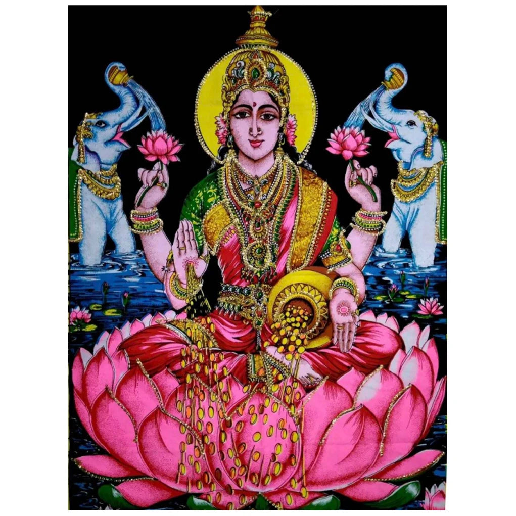 Wholesale 30*40cm Full Drill  Indian Religious Diamond Painting  Diamond for Living Room Decoration Hindu Buddha Statue