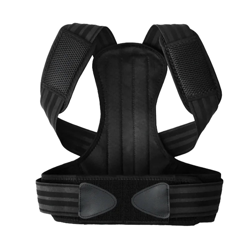 Breathable Neoprene Full for Body Back Brace Posture Corrector and Waist Lumbar Support for Pain Relief Correction of Back