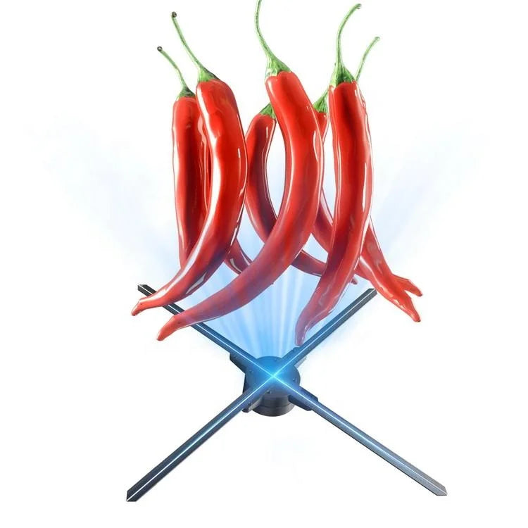 HD 52cm 3d Holographic Display Advertising Machine 3D Hologram Fan Wifi Connected Hologram Fan 3d Hologram Equipment