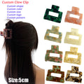 IT150-5 Hot Sale Korean Fashion Simplicity Hair Accessories 5cm Small Acetate Hair Clips for Women Girls Acetate Hair Claws