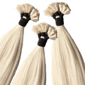 Wholesale Sale Thick Remy Super Double Drawn Natural Human Hair Keratin U Tip Keratin Hair Extensions24 26 Blonde Light Color